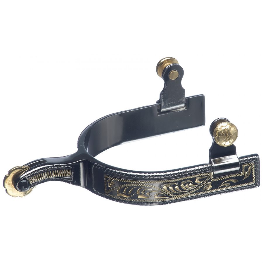 Éperons Cowboy Metalab Collection 3 Croix - Homme - Neufs