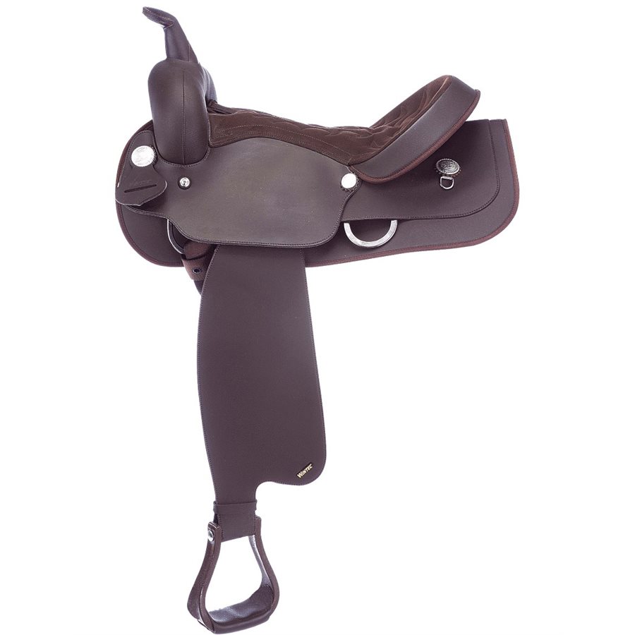 Selle de cheval synthétique Western Pleasure Trail Barrel Selle de cheval synthétique Western Pleasure Trail Barrel