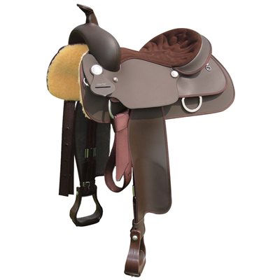 Sangle western pour cheval polaire synthétique Lakota - 34