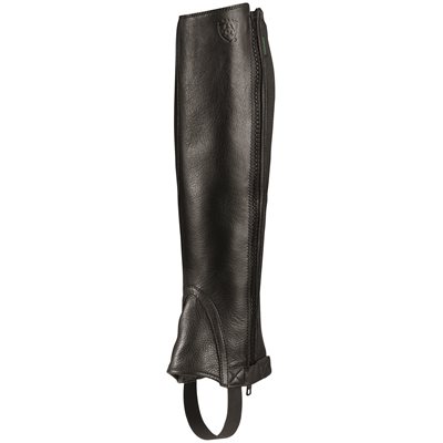 Demi-Chaps D'Équitation AK Classic En Cuir AKRS-1979 - Confort Et Grip Premium Pour Cavaliers