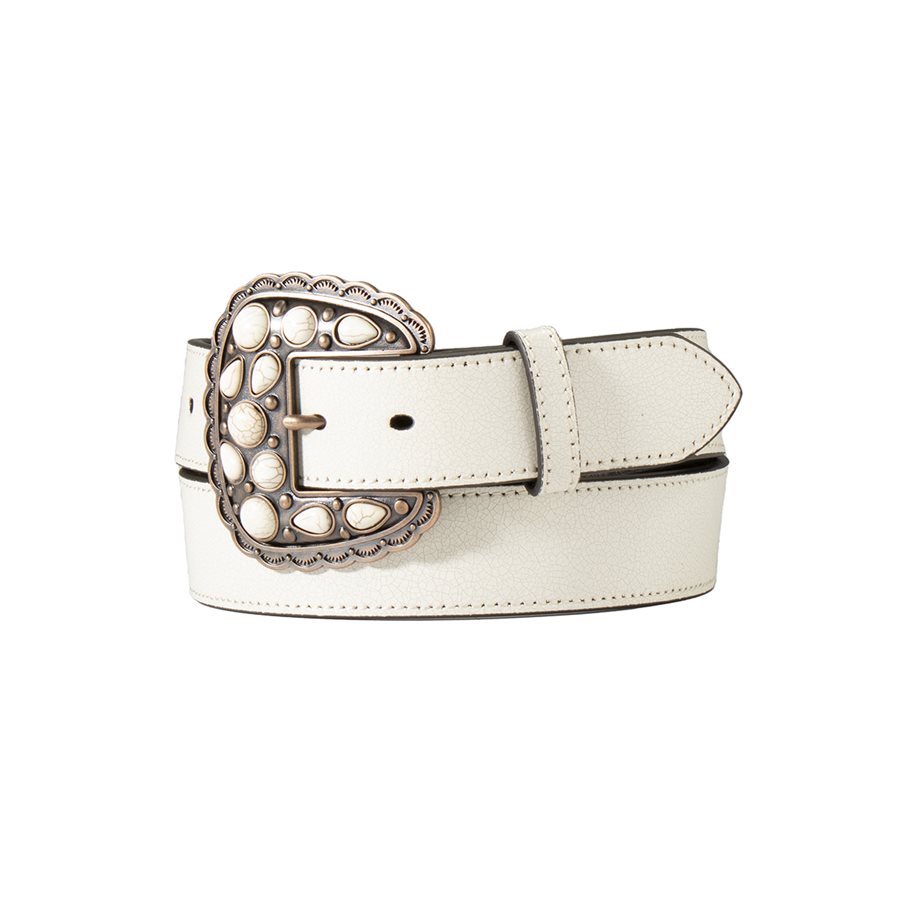 Ceinture Western Ceinture Cuir Blanche Ceinture Angel Ranch Pour
