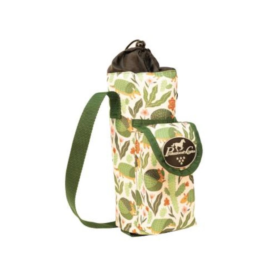 Horse Tack - Green Western Saddle Bag Case Carrier