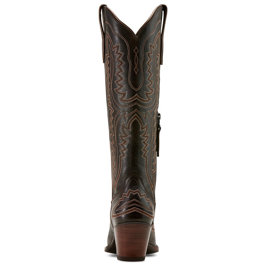Bottes De Cow-boy Extensibles Ariat Femme Cait Noir – Taille US 9.5 – Neuf Défaut