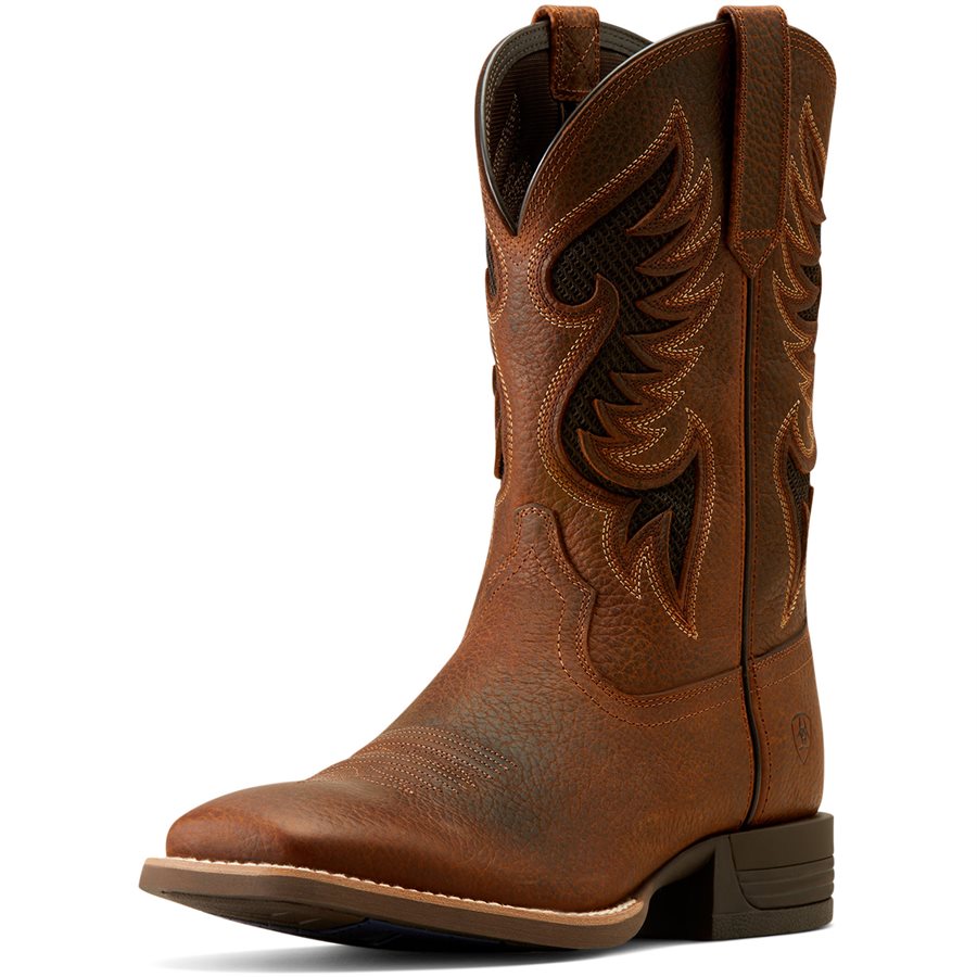 Bottes Cowboy Homme Vintage – Bout Pointu, Talon Haut, Cuir Brodé Western – Style Longues & Élégantes