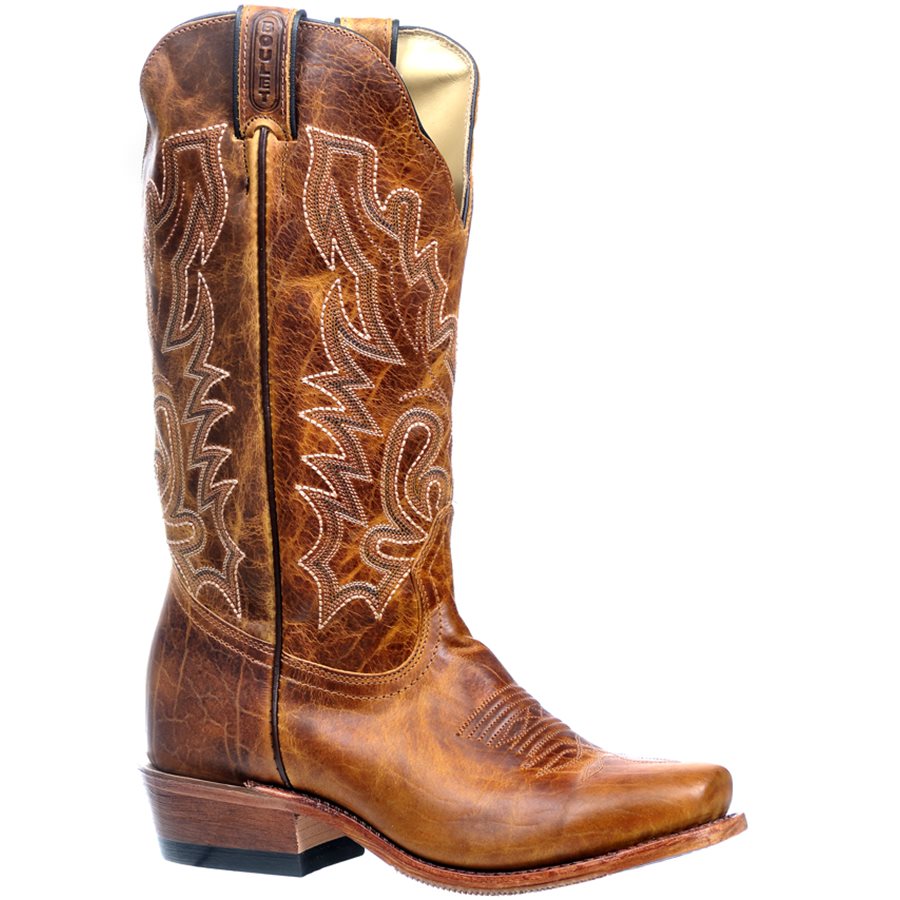 Boulet Bottes de cowgirl pour femme, marron doré, pointure 42,5