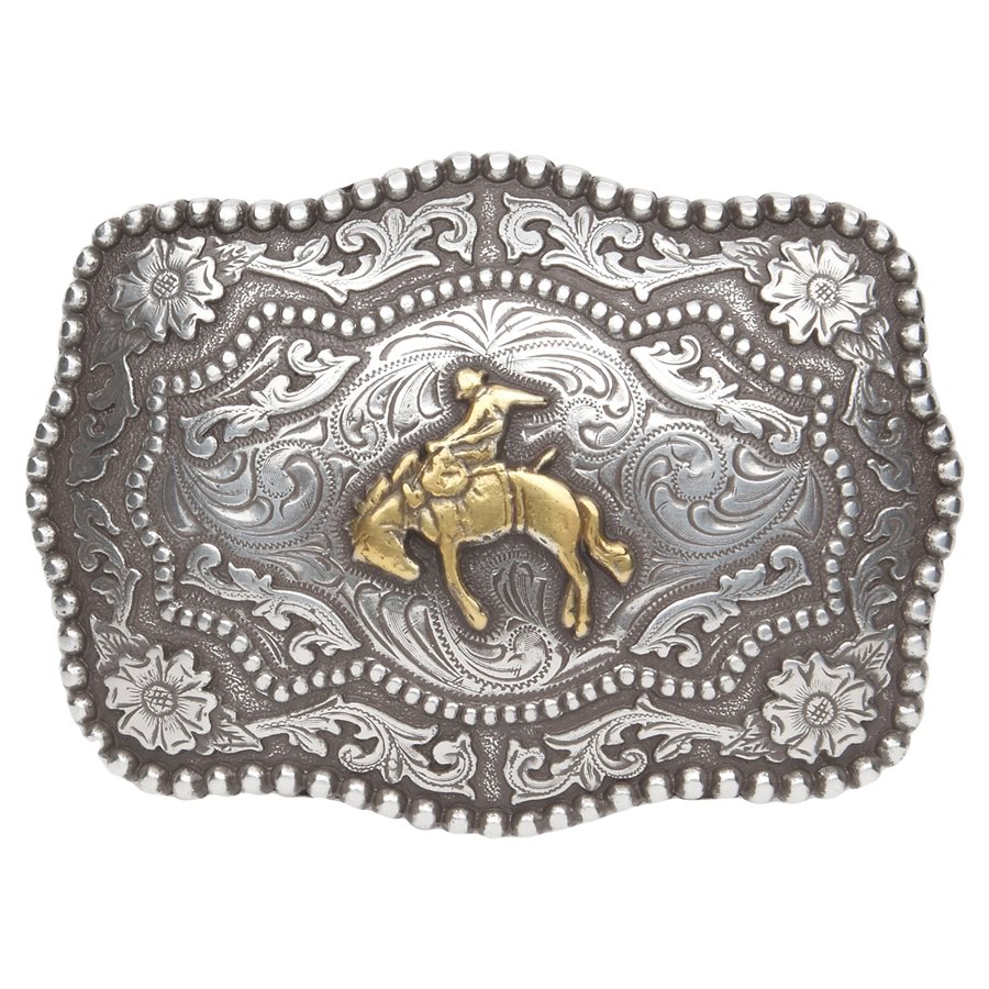 Boucle De Ceinture Americana 'America's Pioneer' - Alliage Rouge, Style Crochet, 40mm