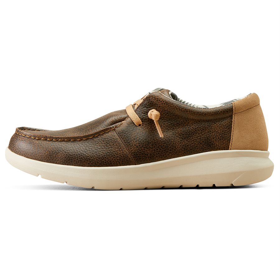 Chaussure Ariat Hilo pour Homme - Brody Brown & Tan Suede