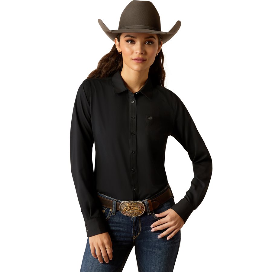 Chemise Western Ariat Western VentTEK Stretch pour Femme - Sophia Leopard Chemise Western Ariat Western VentTEK Stretch pour Femme - Sophia Leopard