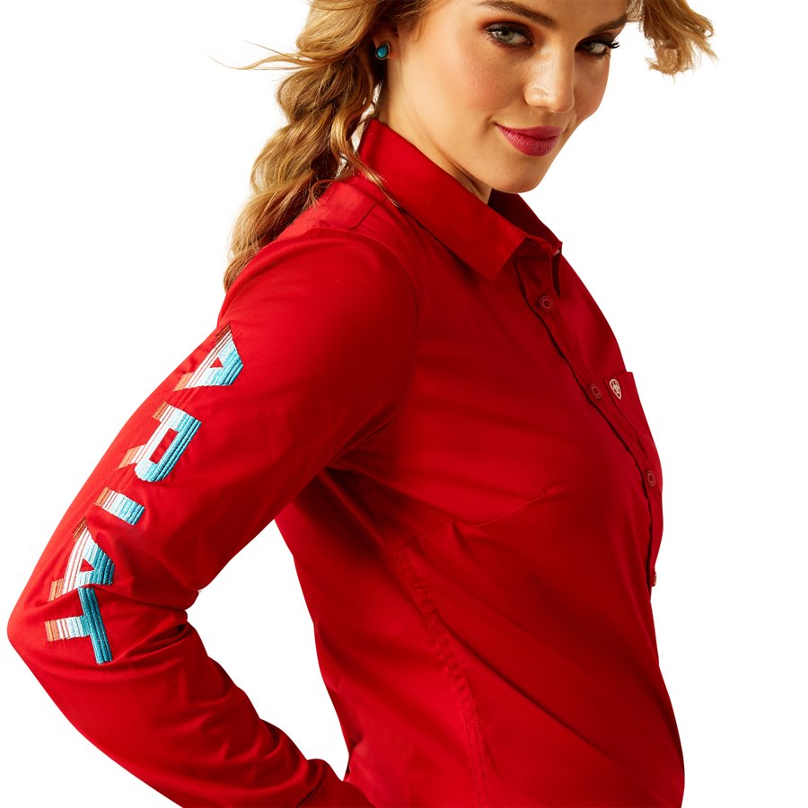 Chemise Western Ariat Team Kirby pour Enfant - Sienna