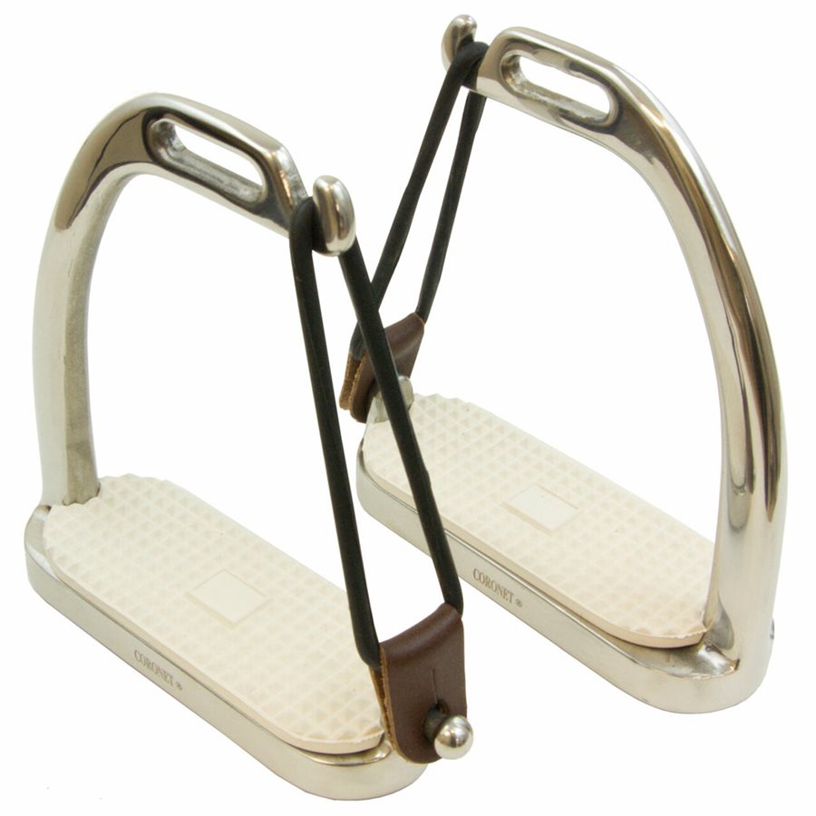 Tech Stirrups Étriers Venice Swarovski Enfant Argent/Marron