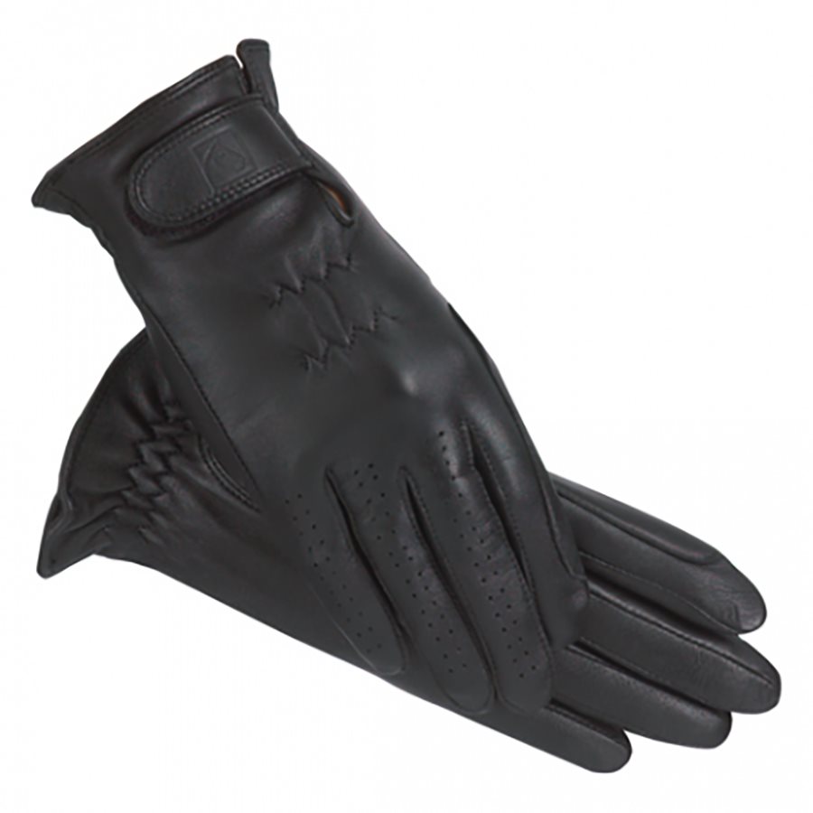 Gants équitation enfant BASIC marine FOUGANZA