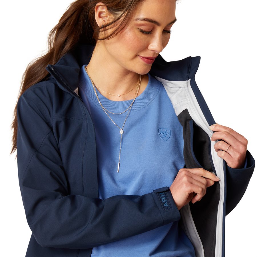 Veste imperméable femme LA PETITE ETOILE Rainy Long - or - 38 - Coupe