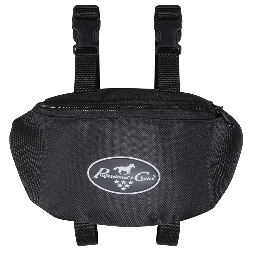 Sacoche De Selle AHE Horse 600D Avec 2 Bouteilles D'eau - Poly, Corne De Selle, Neuf, Pour équitation