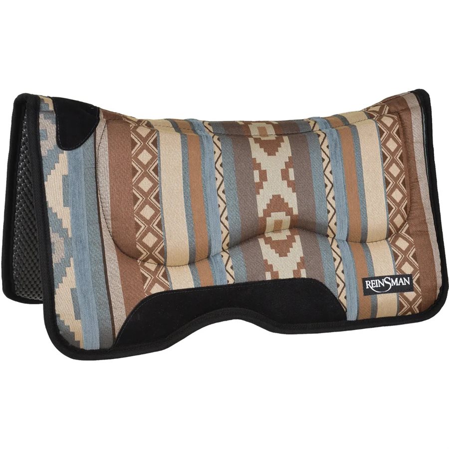 Accessoire équitation Reinsman Tapis De Selle Western Reinsman - Laine/feltre épais 28 X 28, Occasion Équipement équitation Western