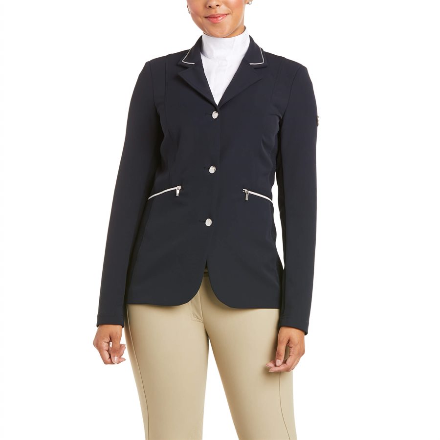 PIKEUR Gilet d'Équitation Technique FELI - bleu pigeon - Boutique Equus