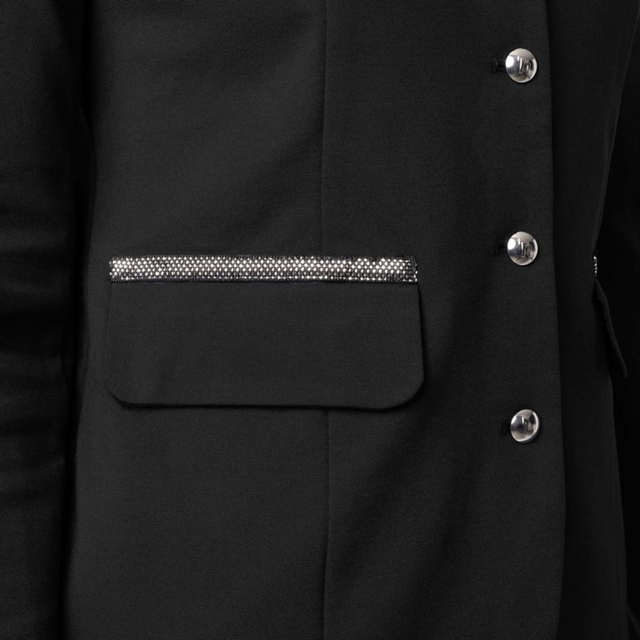 Veste Femme Horze Noire - Taille US 6 - équitation - Neuve Avec Petits Défauts